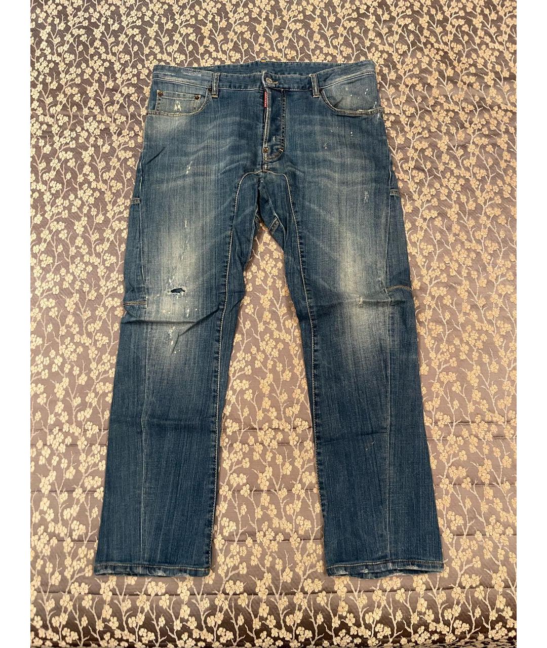 DSQUARED2 Синие джинсы, фото 6