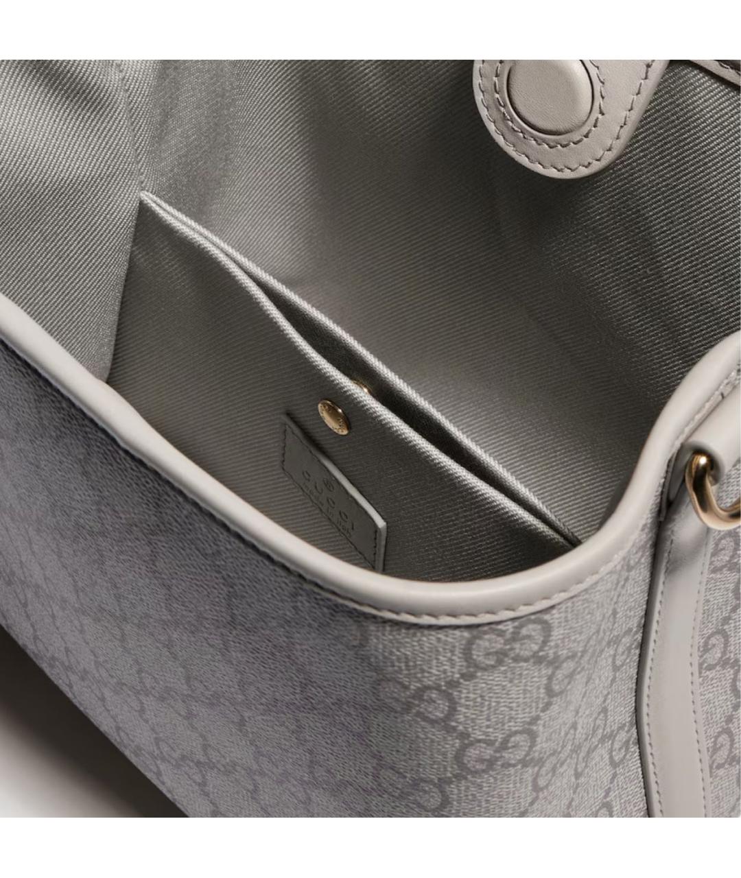 GUCCI Серая сумка тоут, фото 4