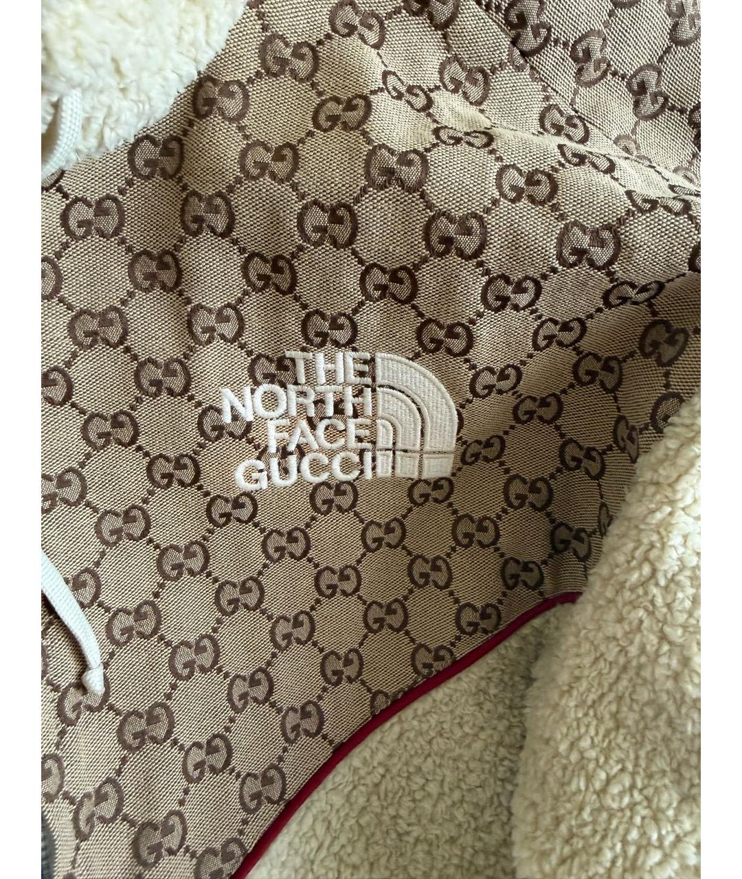 GUCCI Бежевая шерстяная куртка, фото 6