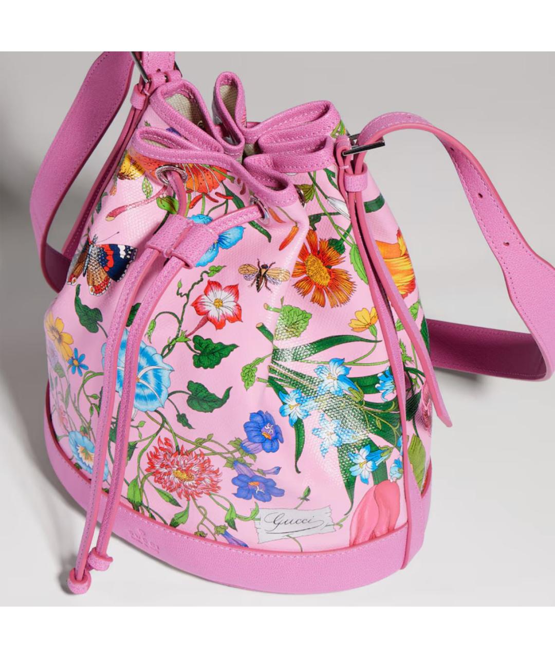 GUCCI Розовая сумка тоут, фото 3