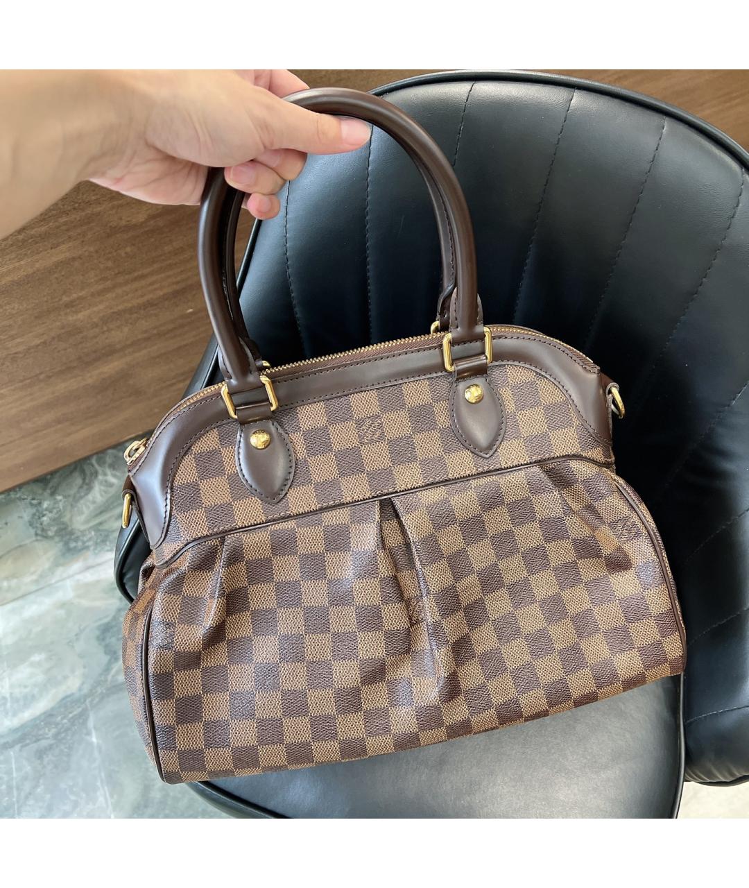 LOUIS VUITTON Коричневая сумка тоут, фото 2