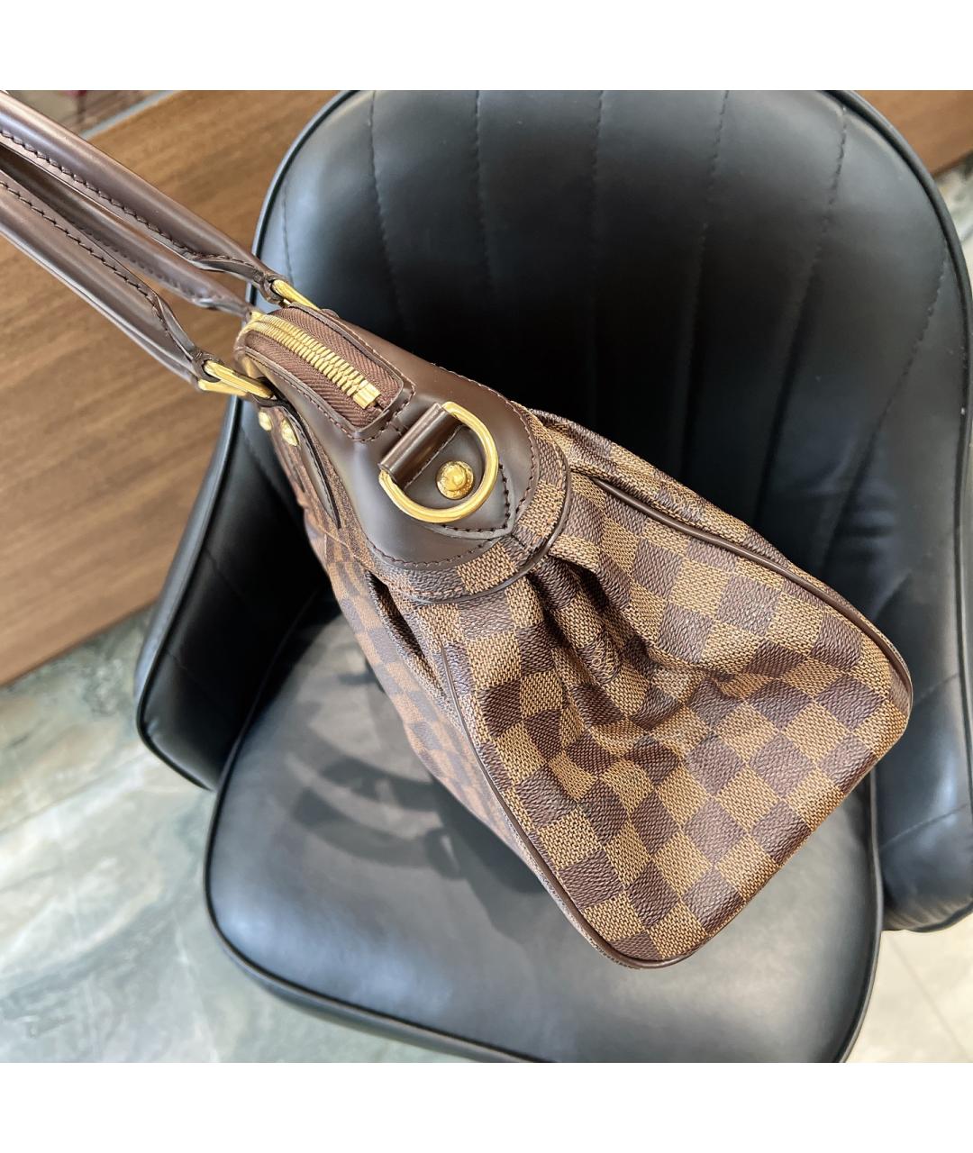 LOUIS VUITTON Коричневая сумка тоут, фото 4