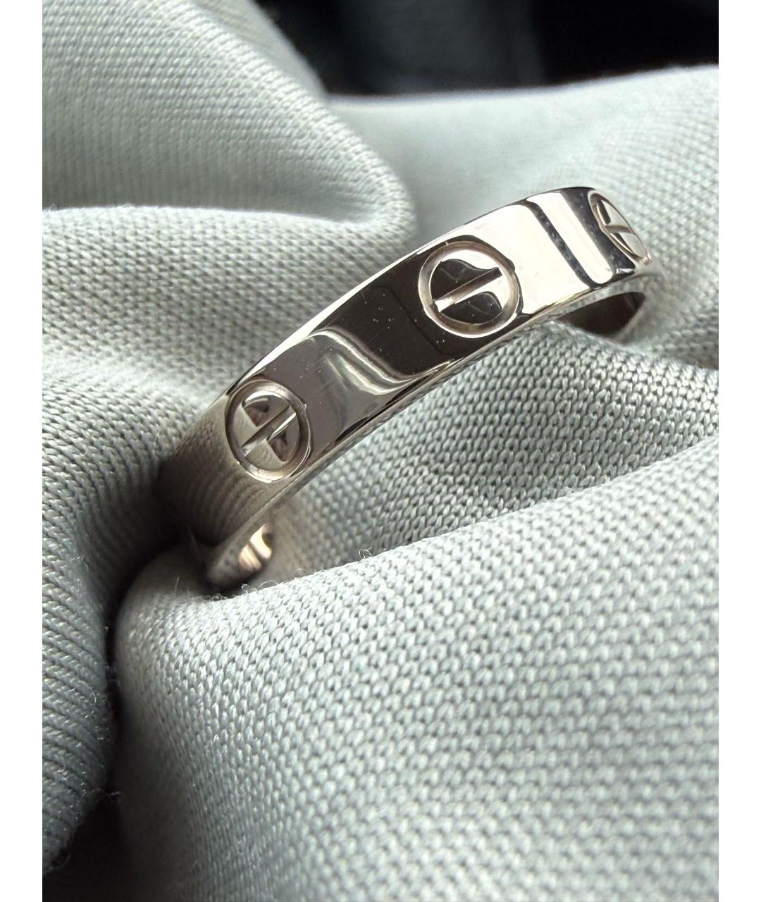 CARTIER Серебряное кольцо из белого золота, фото 3