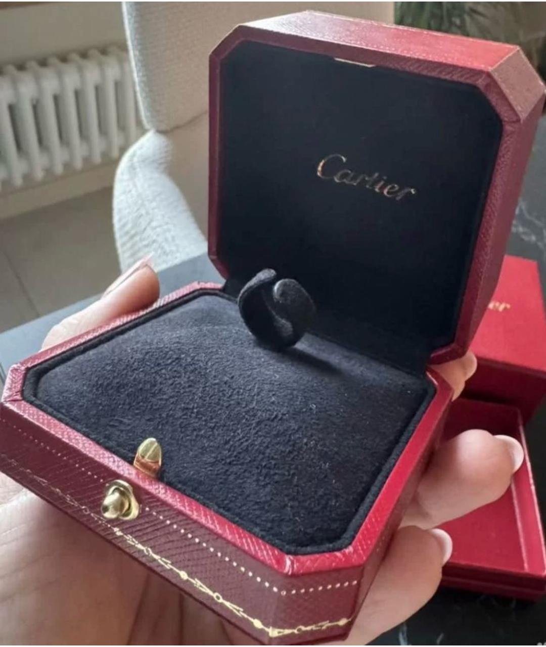 CARTIER Серебряное кольцо из белого золота, фото 5
