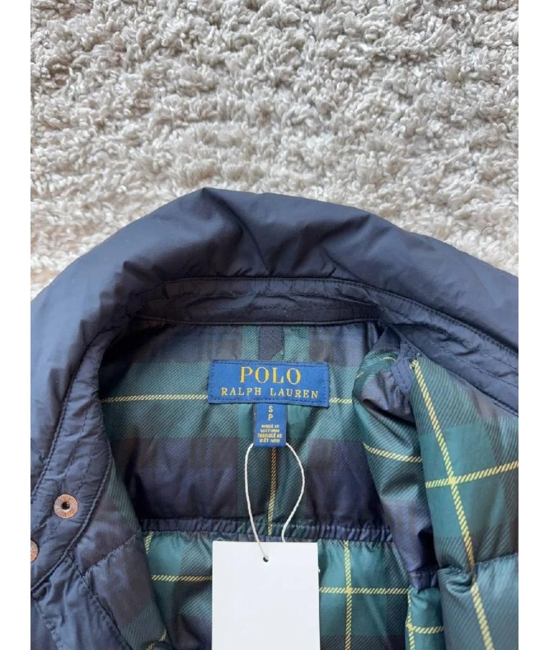 POLO RALPH LAUREN Темно-синяя куртка, фото 3
