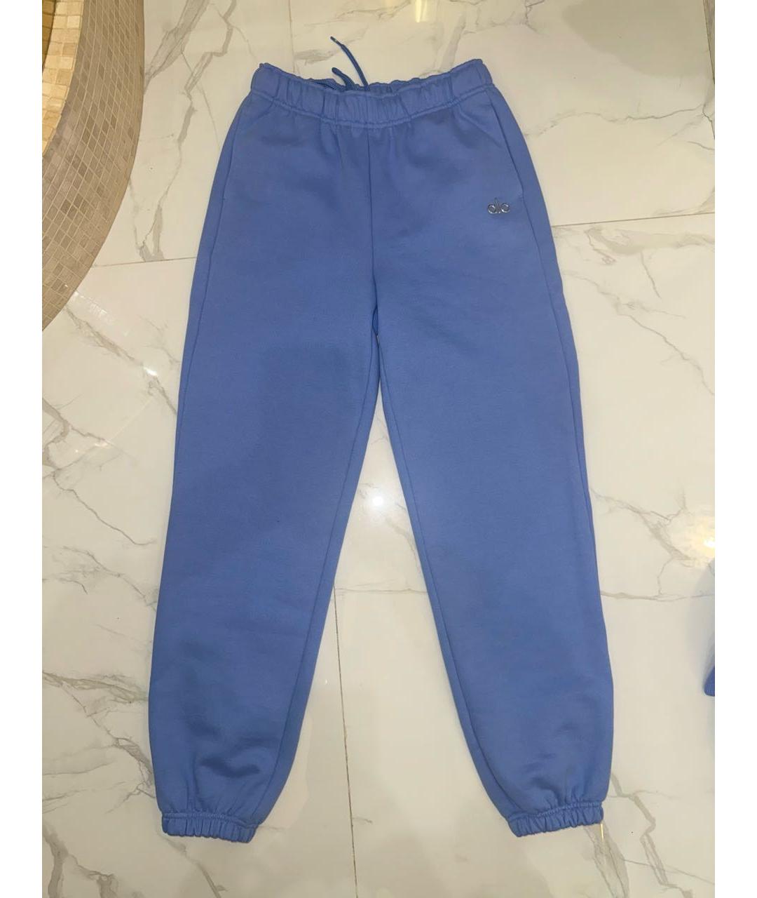 ALO YOGA Фиолетовый хлопковый спортивные костюмы, фото 3