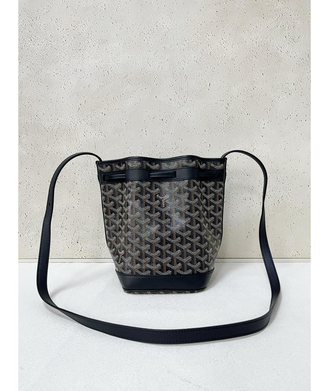GOYARD Черная сумка через плечо, фото 2