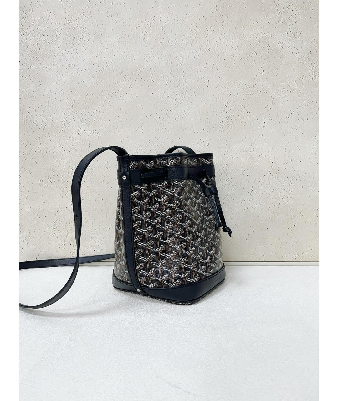 GOYARD Черная сумка через плечо, фото 4