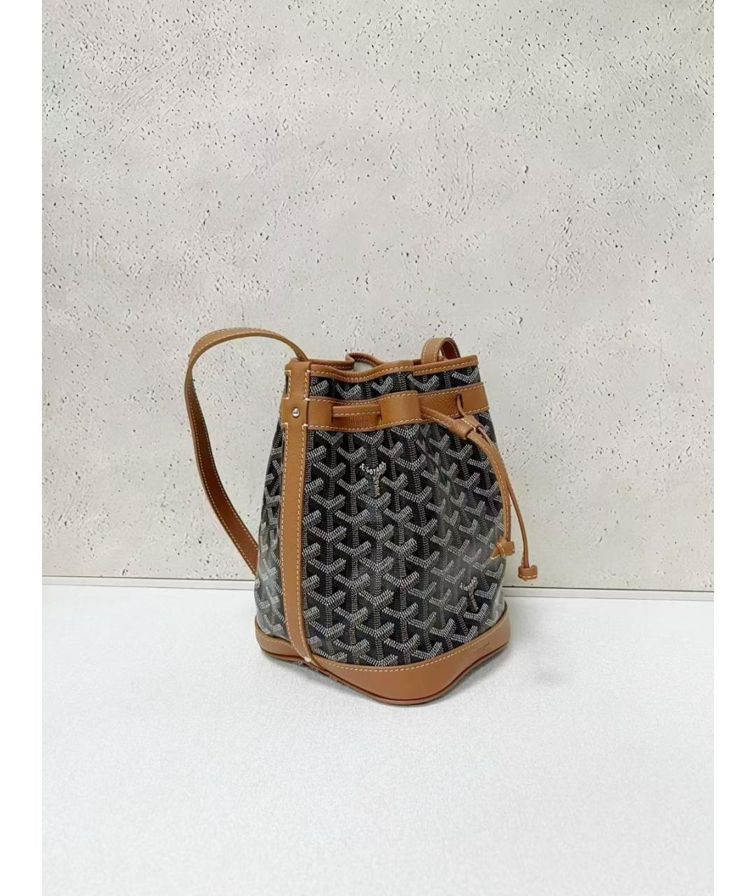 GOYARD Коричневая сумка через плечо, фото 3