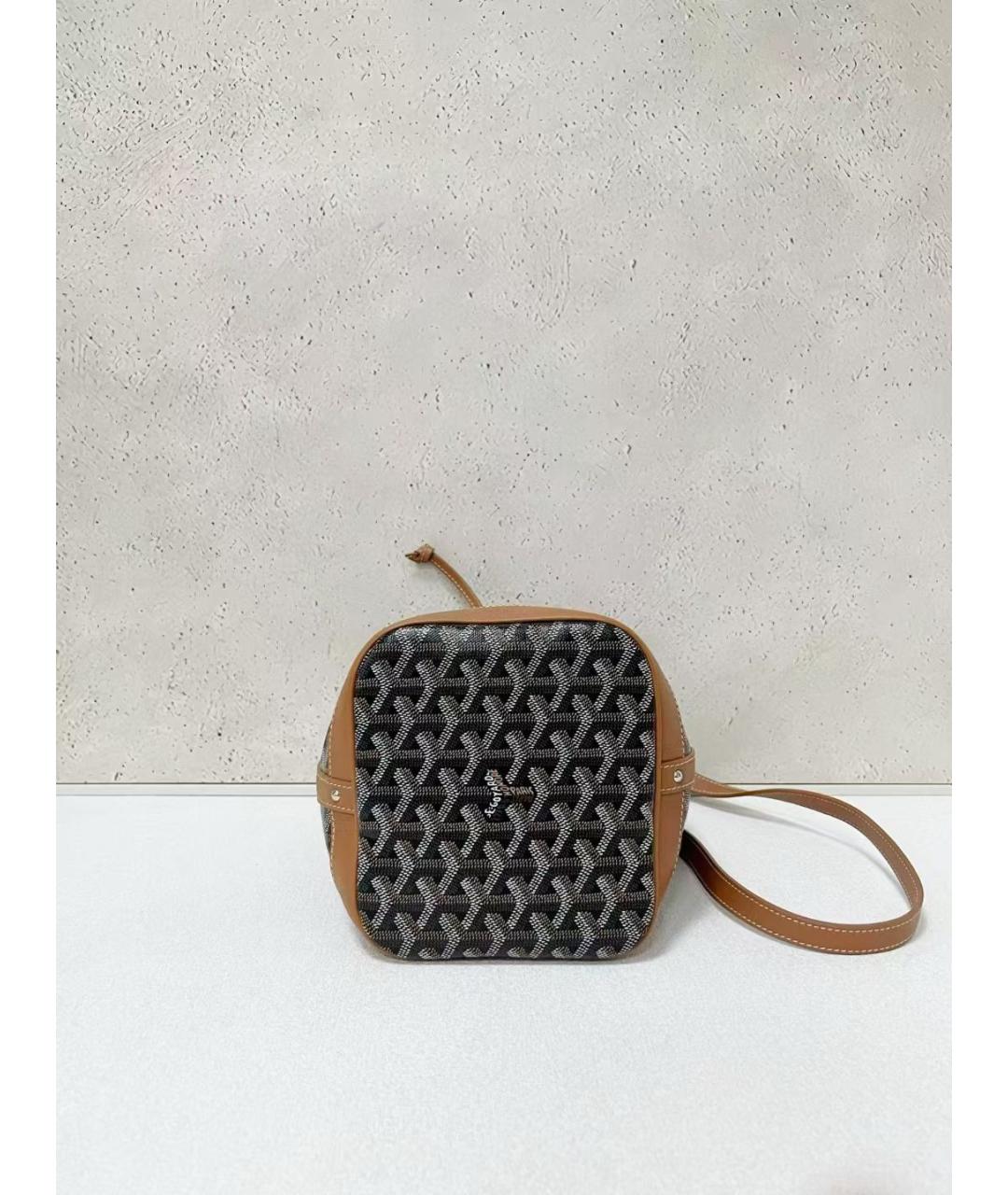 GOYARD Коричневая сумка через плечо, фото 4