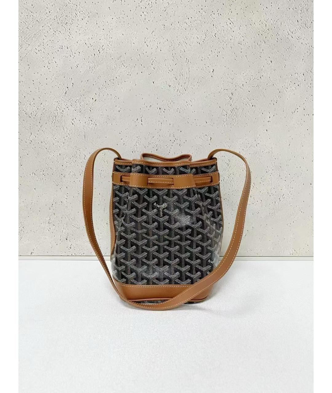 GOYARD Коричневая сумка через плечо, фото 2