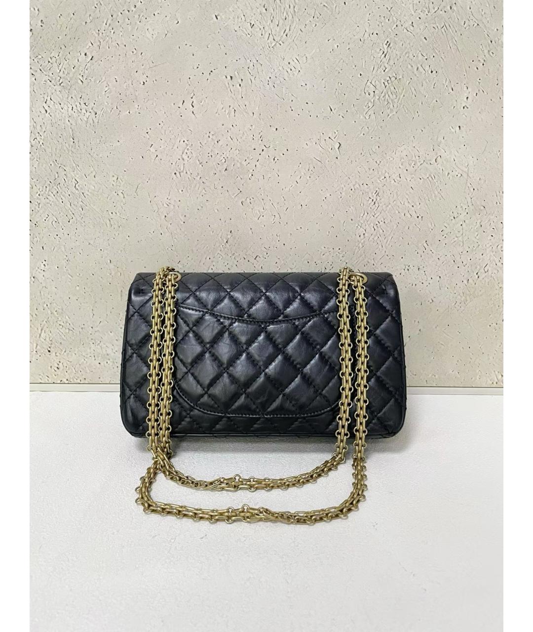 CHANEL Черная кожаная сумка через плечо, фото 2