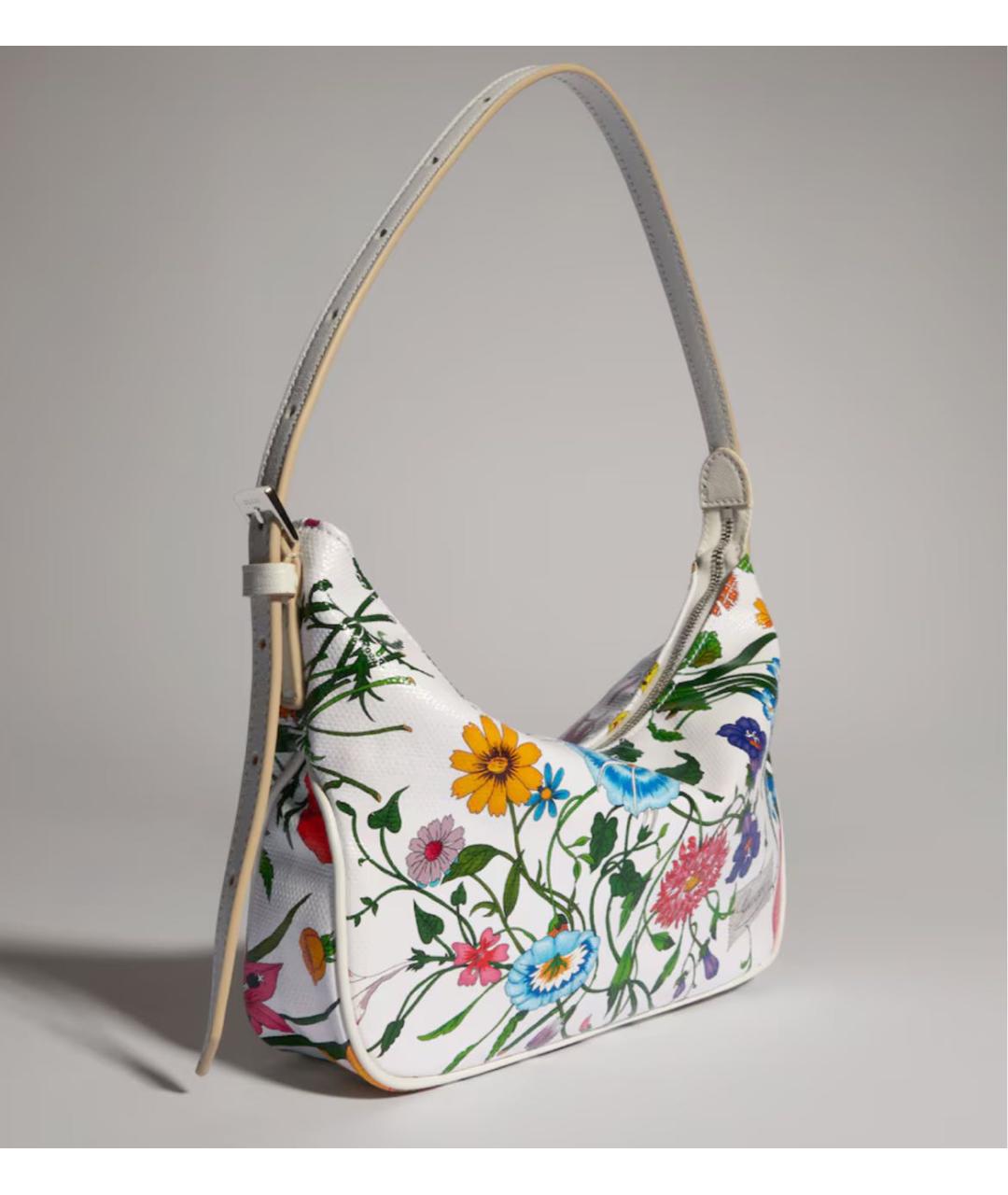GUCCI Белая сумка с короткими ручками, фото 2