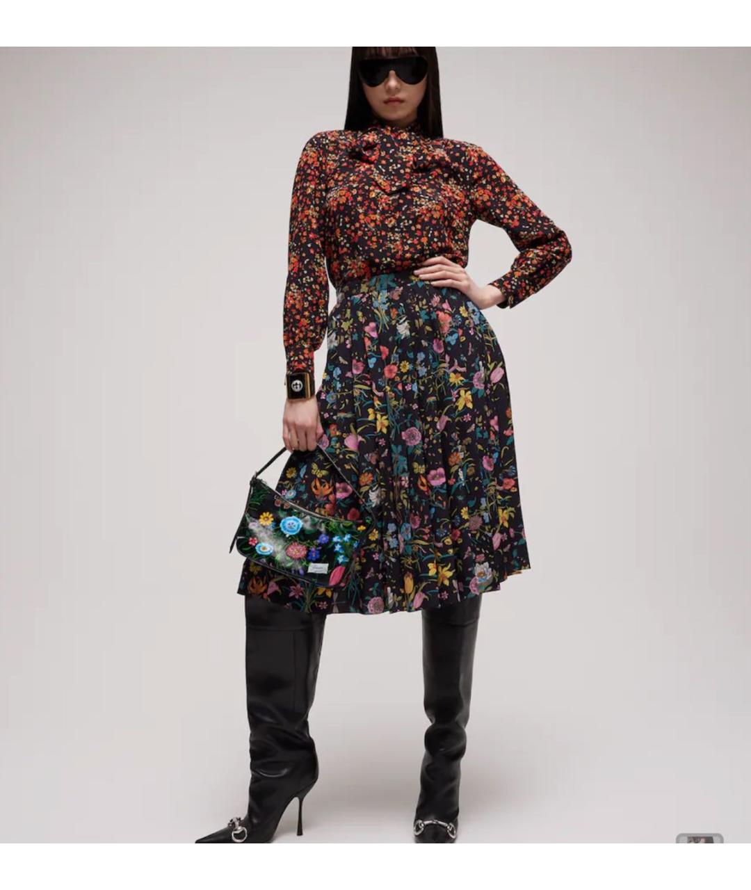 GUCCI Черная сумка с короткими ручками, фото 4