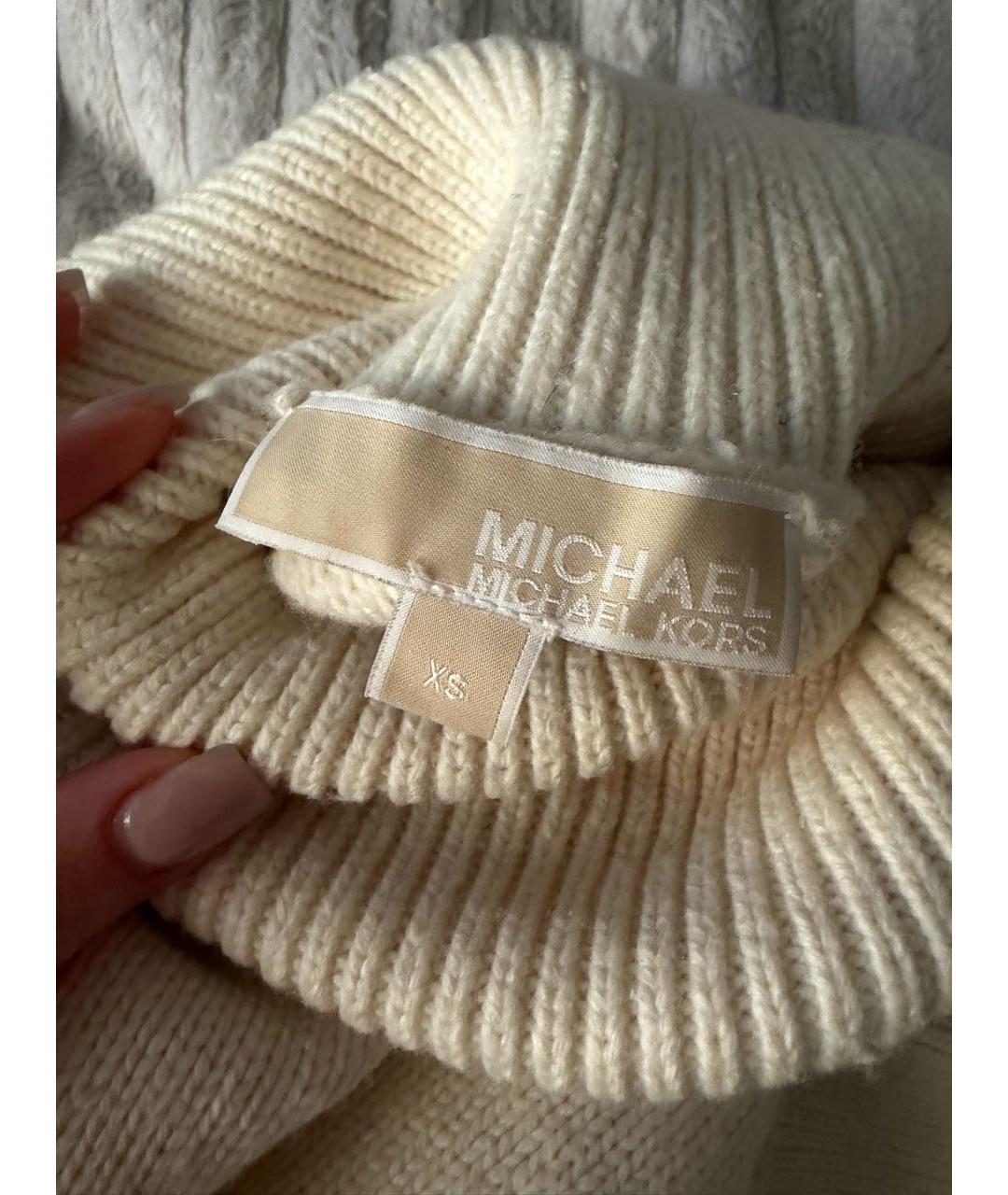 MICHAEL MICHAEL KORS Белый джемпер / свитер, фото 6