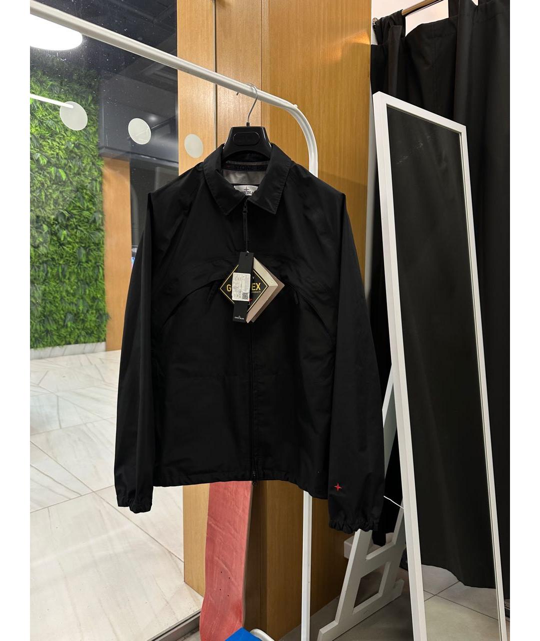 STONE ISLAND Черная куртка, фото 2