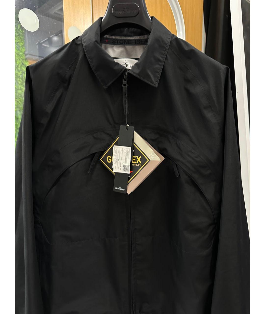 STONE ISLAND Черная куртка, фото 7