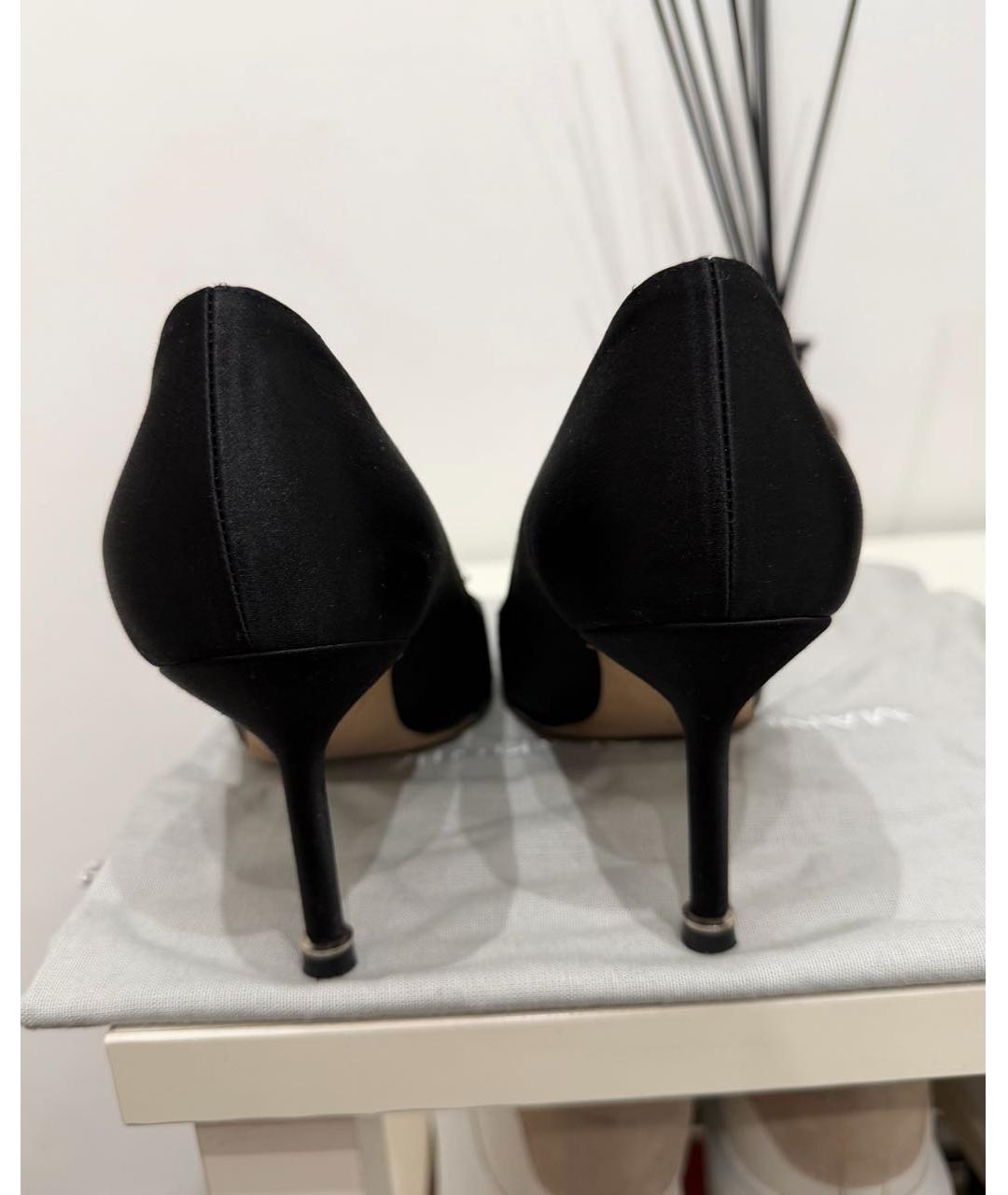 MANOLO BLAHNIK Черные туфли, фото 5