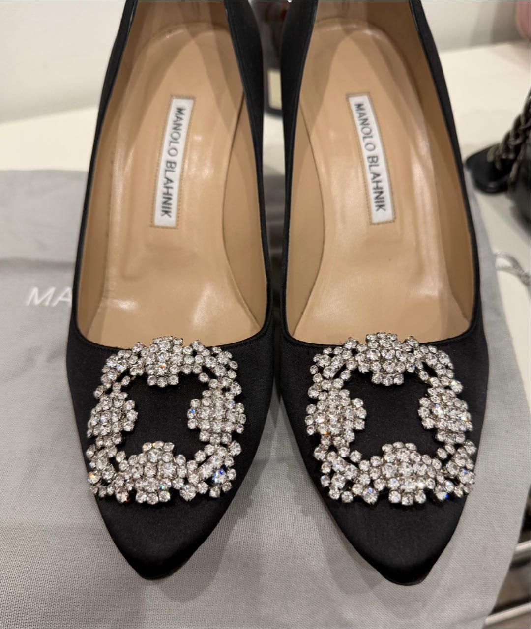 MANOLO BLAHNIK Черные туфли, фото 4