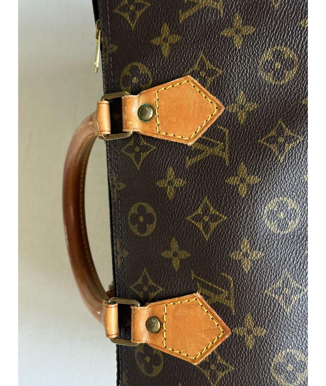 LOUIS VUITTON Коричневая сумка с короткими ручками, фото 8