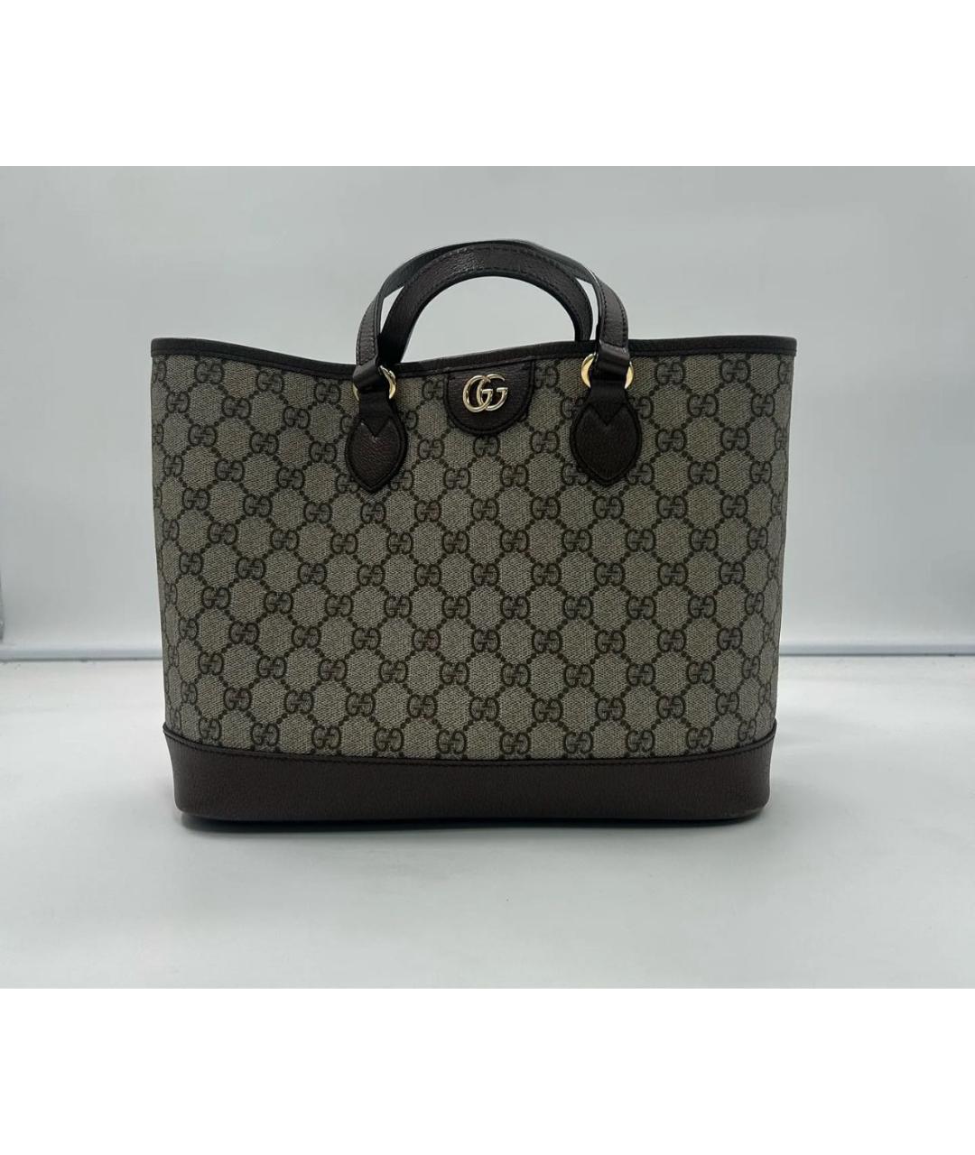 GUCCI Бежевая сумка тоут, фото 2