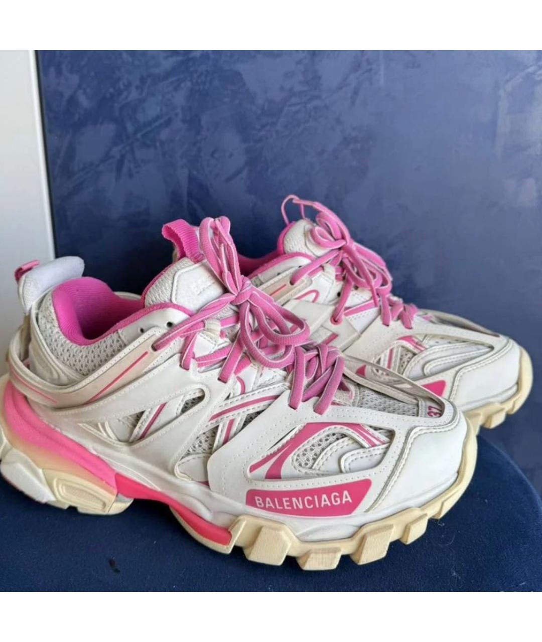 BALENCIAGA Розовые кроссовки, фото 3