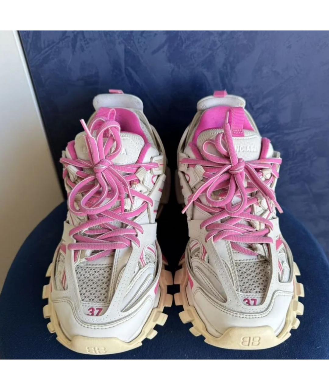 BALENCIAGA Розовые кроссовки, фото 4