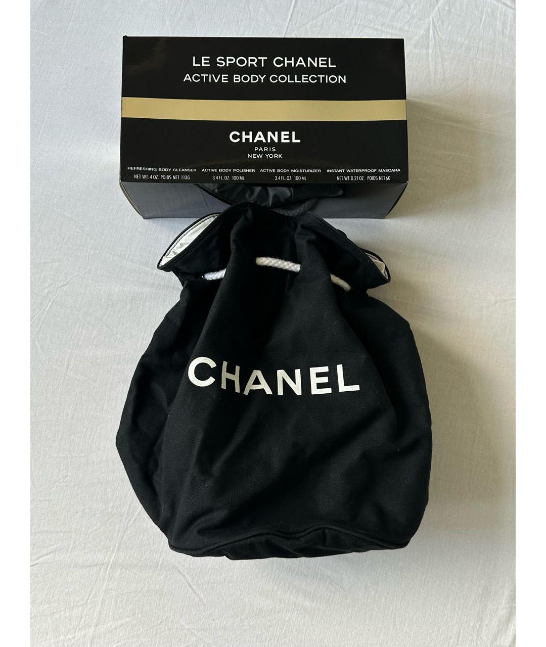 CHANEL Черный тканевый рюкзак, фото 2