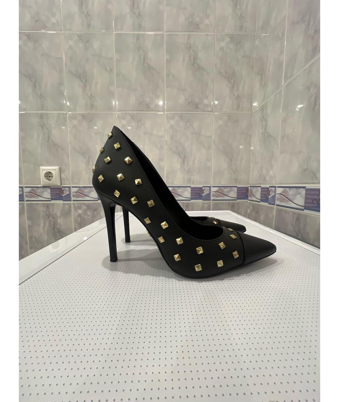 MICHAEL KORS Черные кожаные туфли, фото 4