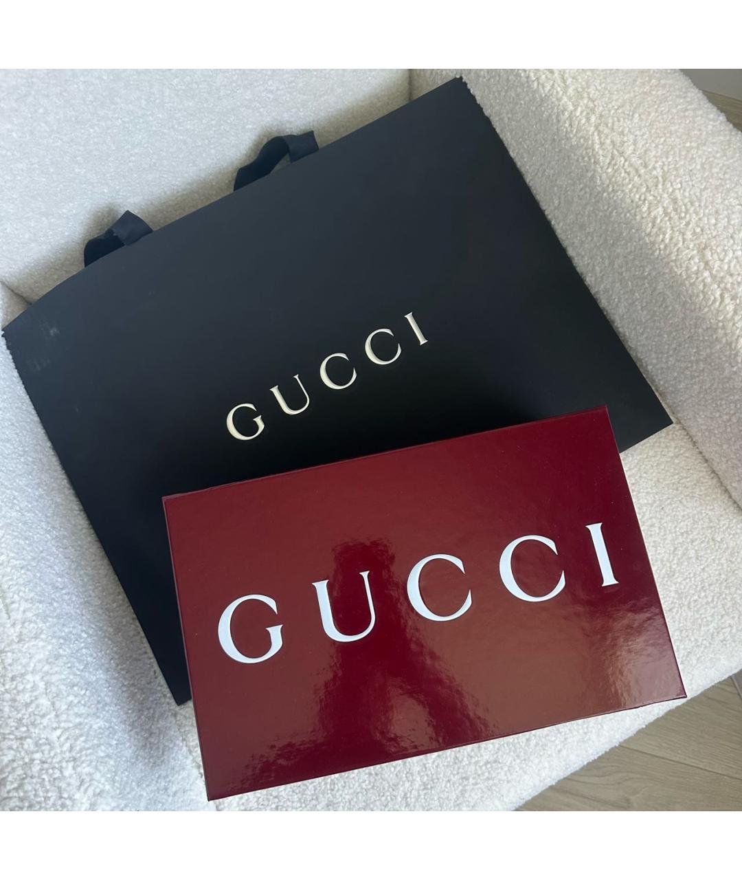 GUCCI Желтые сандалии, фото 8