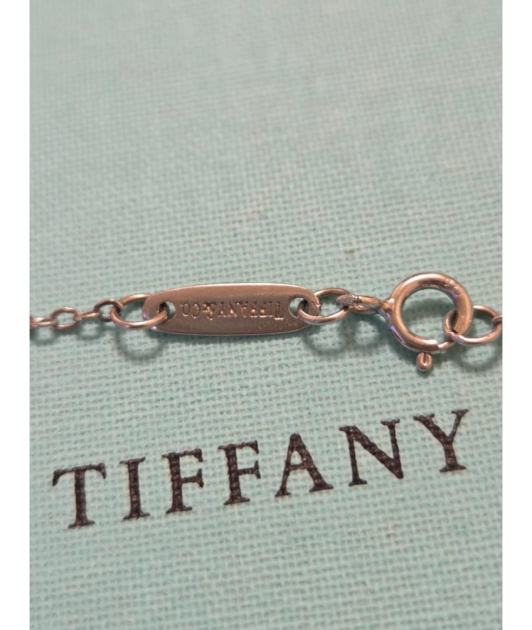 TIFFANY&CO Бирюзовое серебряное колье, фото 4