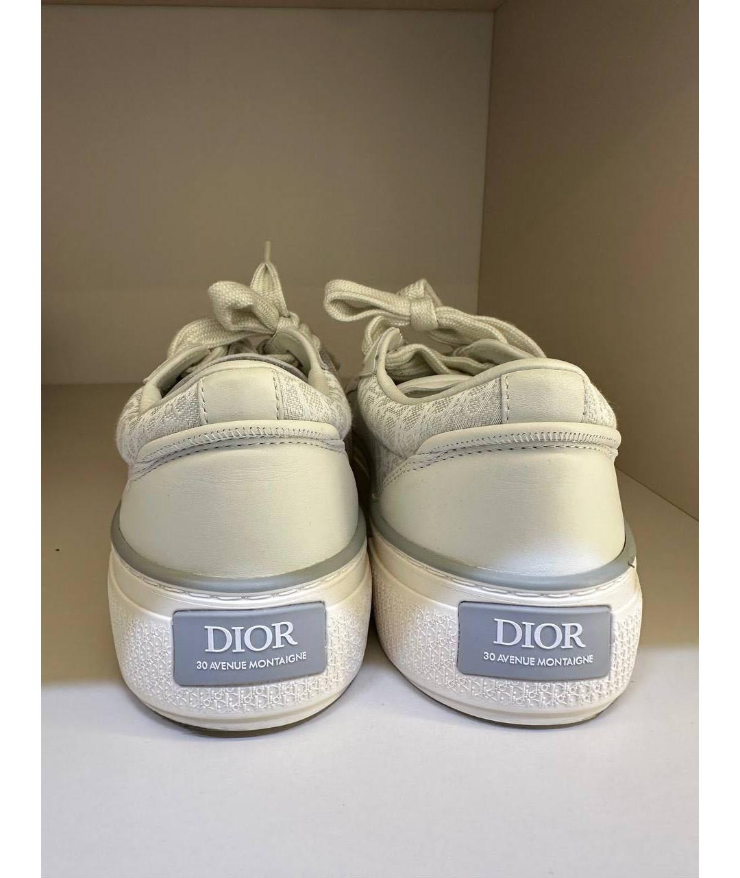 CHRISTIAN DIOR Белые низкие кроссовки / кеды, фото 4