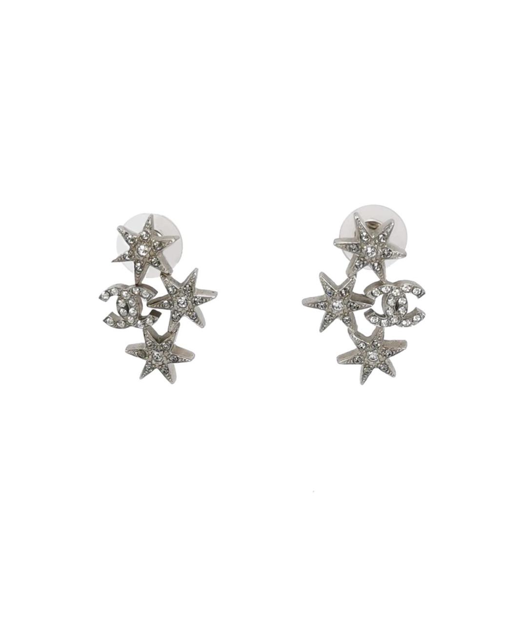 CHANEL Серебряные серьги, фото 6