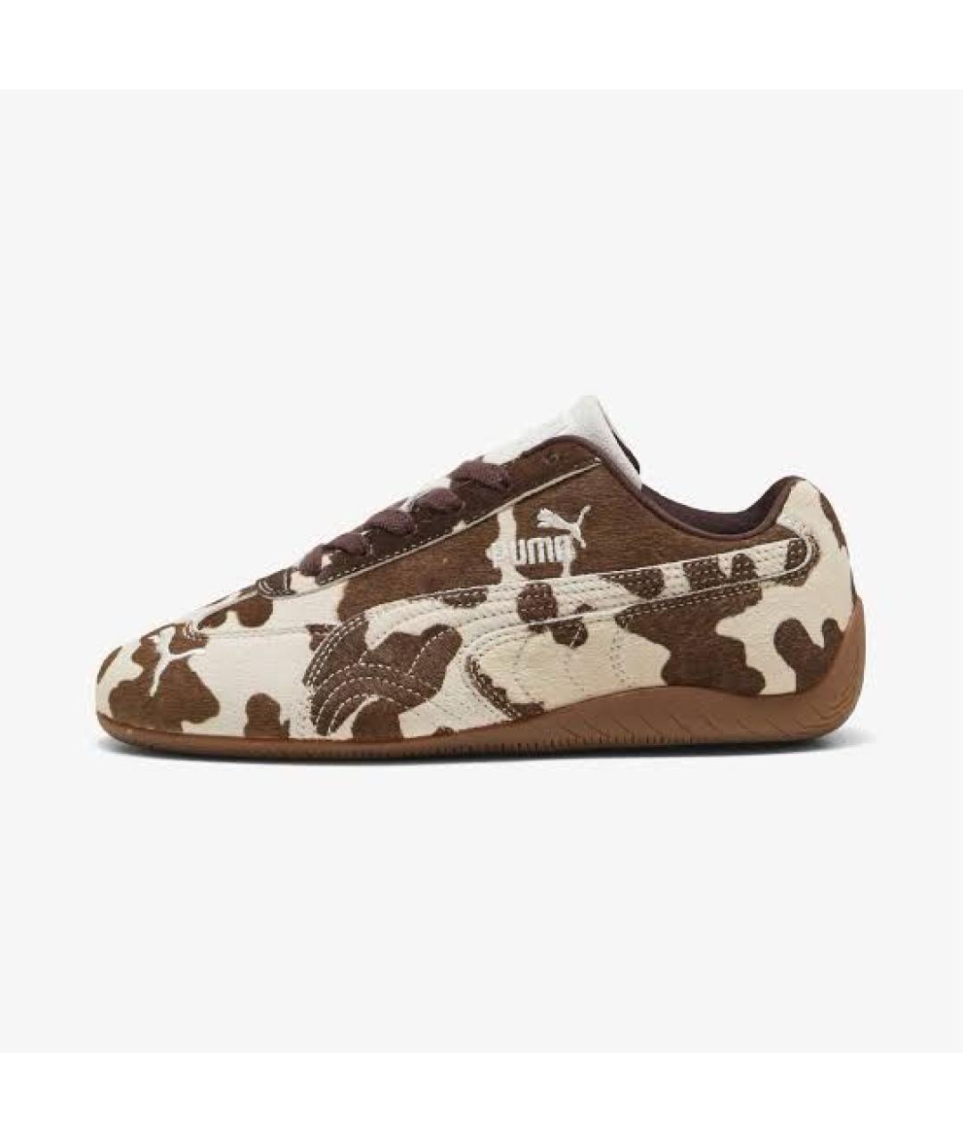 PUMA Коричневые кроссовки из искусственной кожи, фото 9