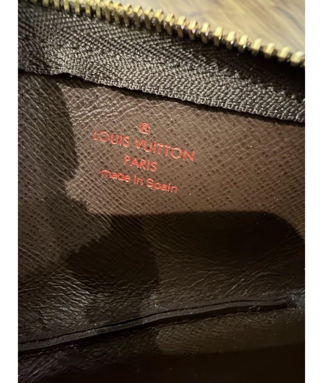LOUIS VUITTON Коричневая ключница, фото 3