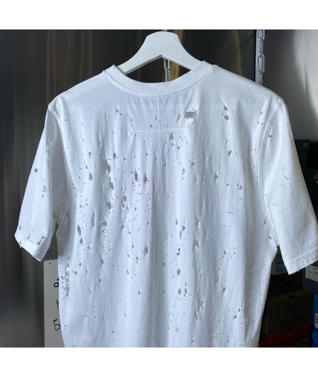 GIVENCHY Белая хлопковая футболка, фото 3