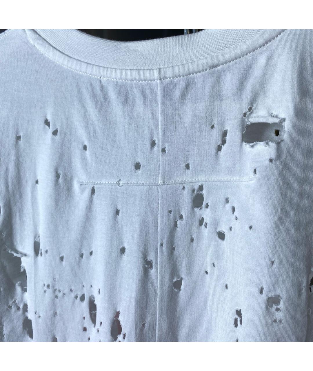 GIVENCHY Белая хлопковая футболка, фото 4