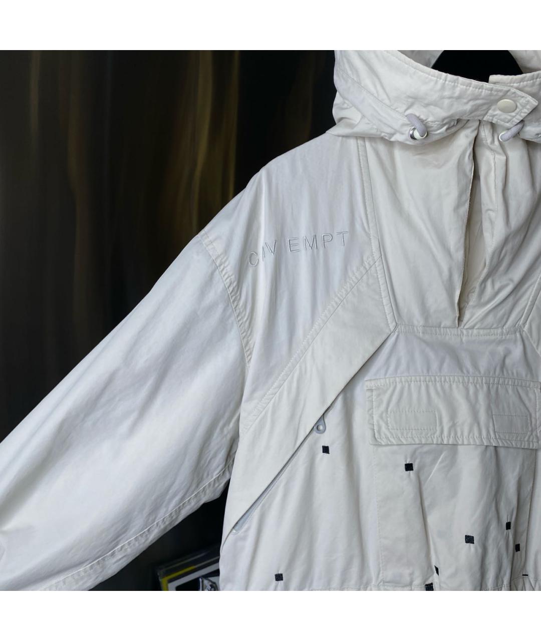 CAV EMPT Белая хлопковая парка, фото 2