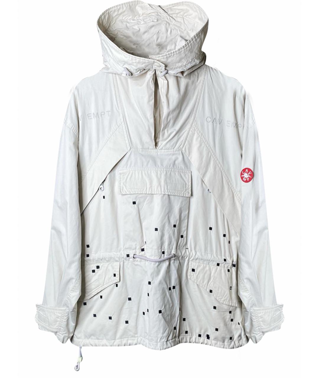 CAV EMPT Белая хлопковая парка, фото 1