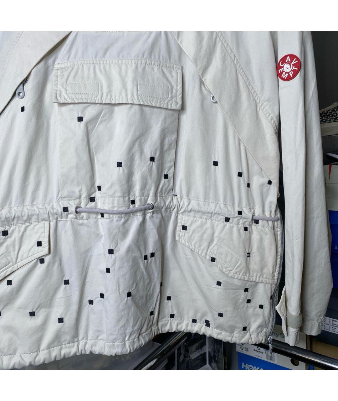 CAV EMPT Белая хлопковая парка, фото 3