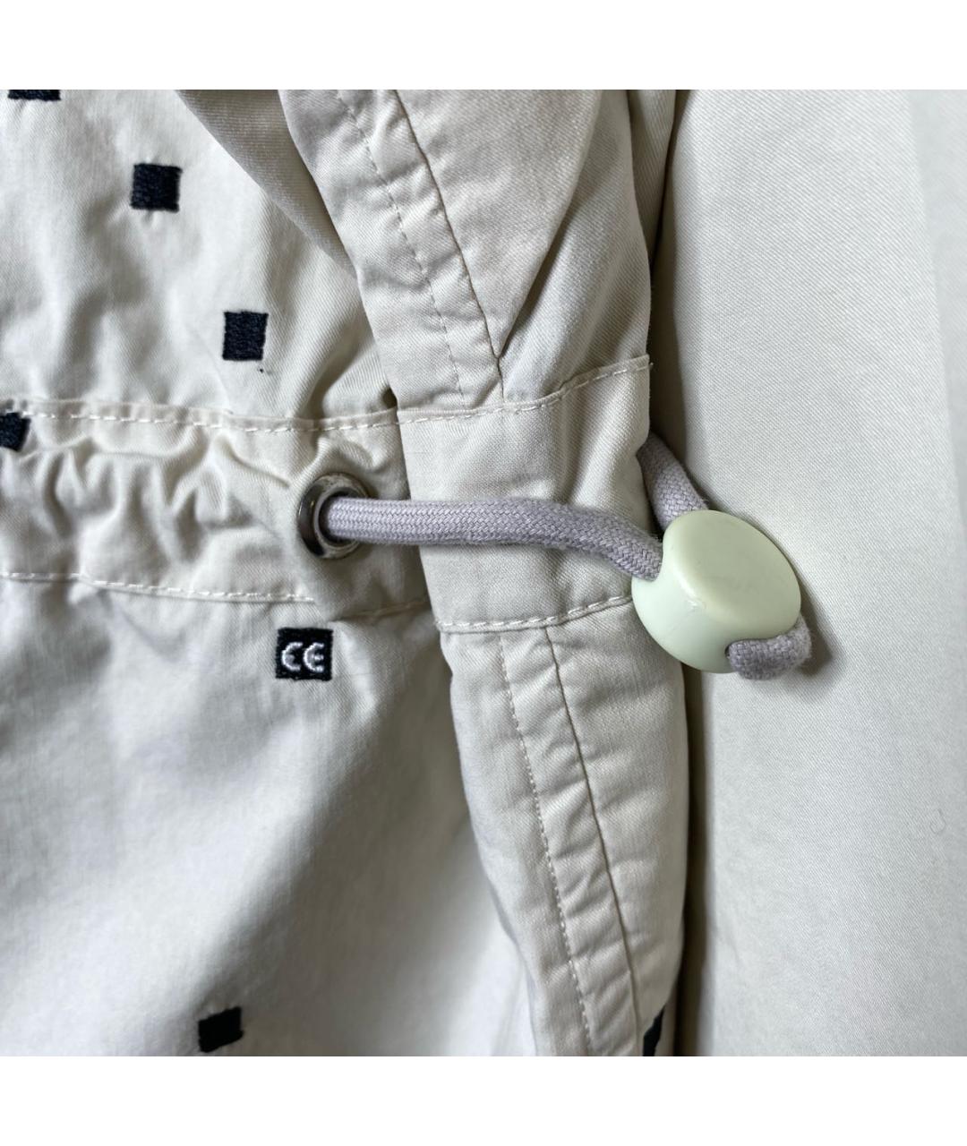 CAV EMPT Белая хлопковая парка, фото 5