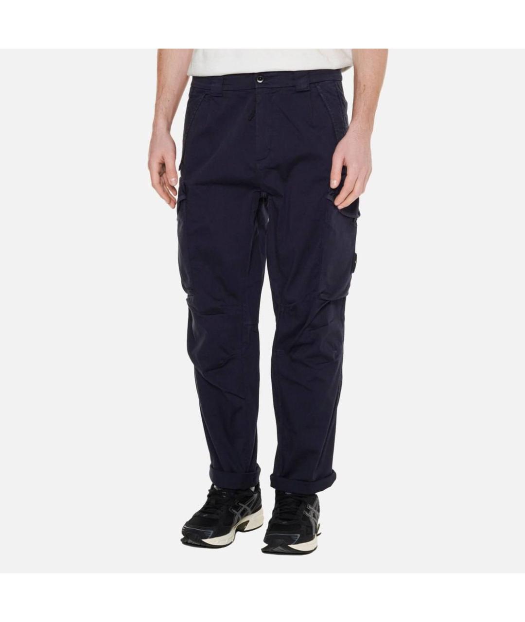 CP COMPANY Темно-синие повседневные брюки, фото 6