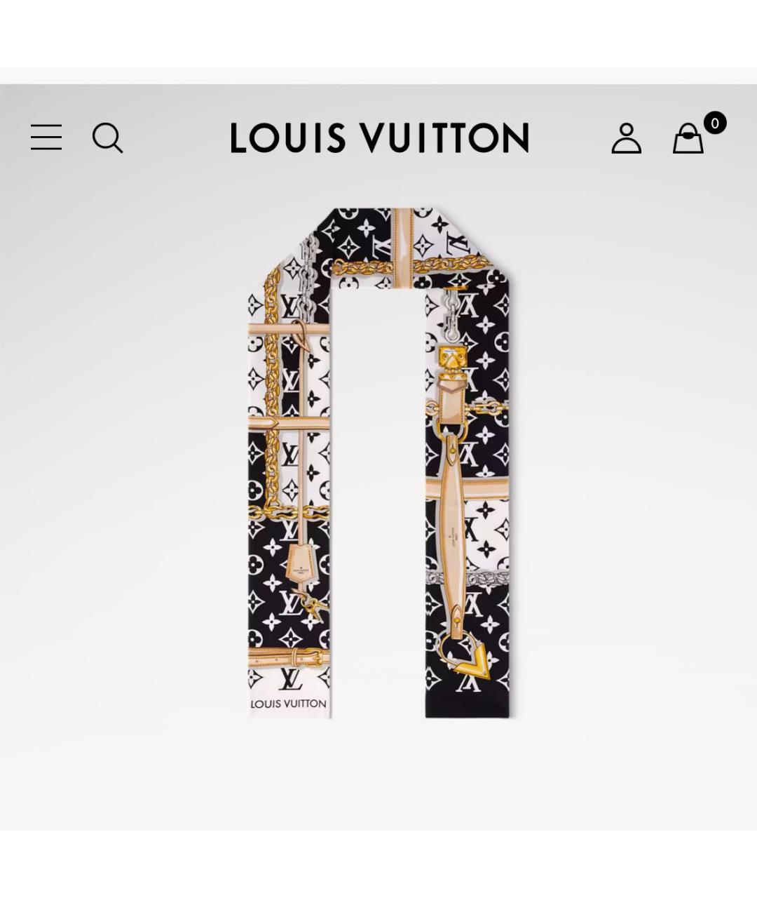 LOUIS VUITTON Мульти повязка на голову, фото 7
