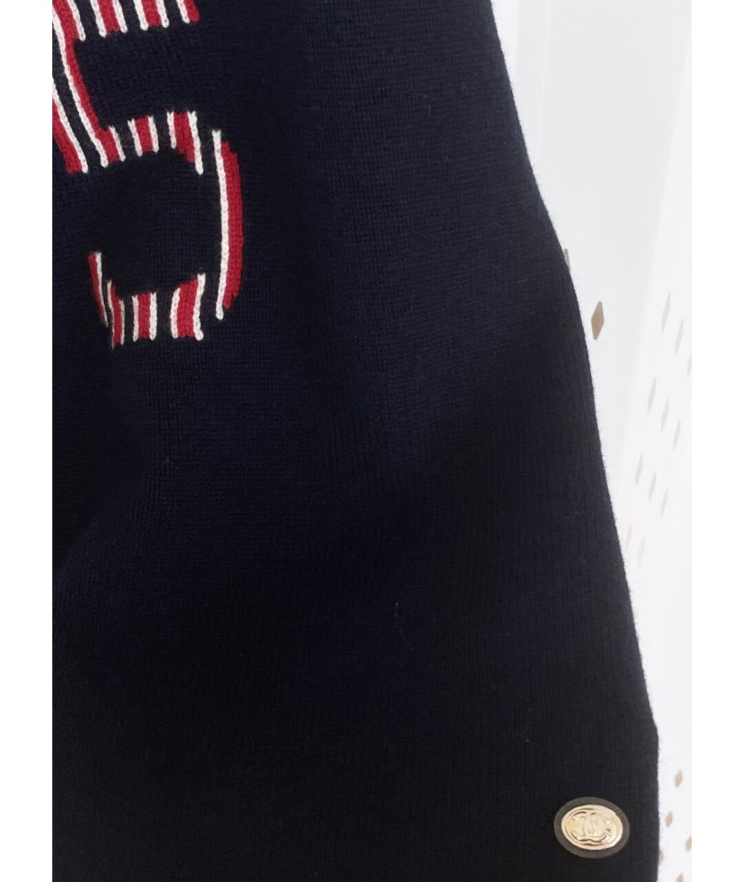 CHANEL Мульти кашемировая майка, фото 7