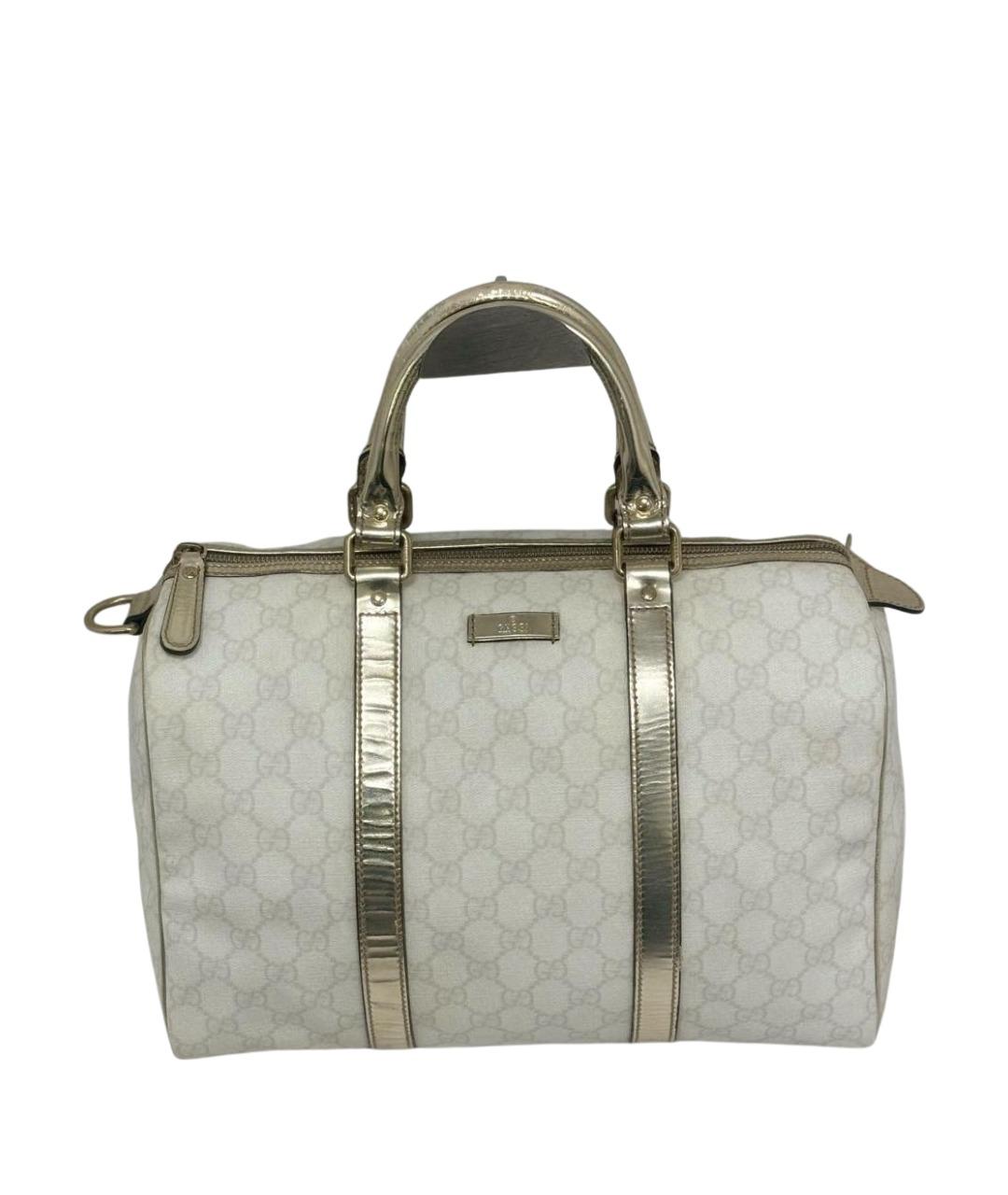 GUCCI Белая сумка с короткими ручками, фото 1