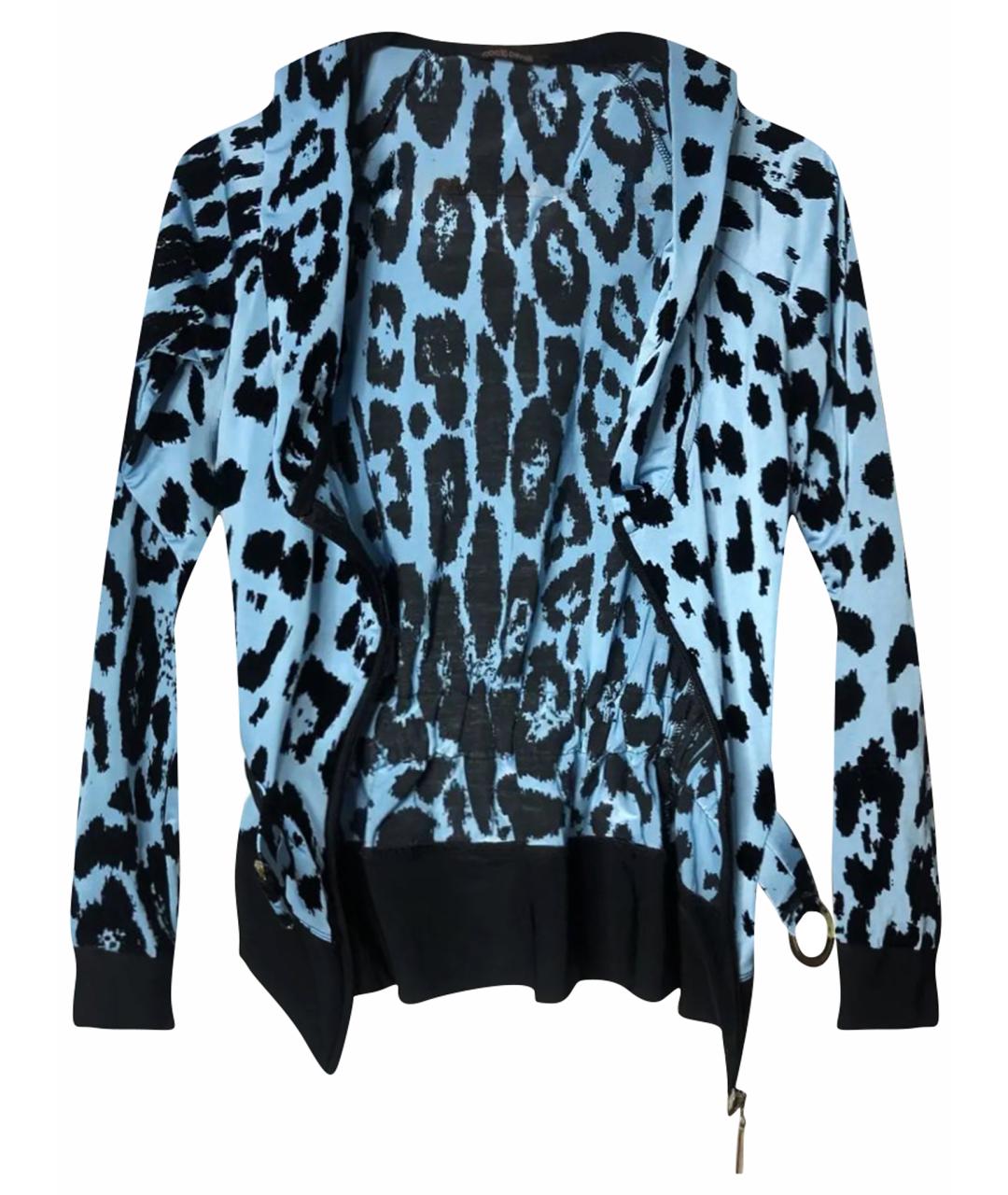 ROBERTO CAVALLI Синий кардиган, фото 1