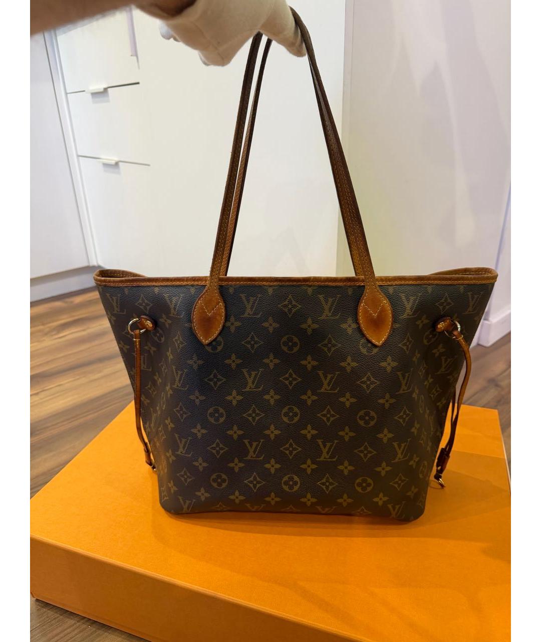 LOUIS VUITTON Коричневая сумка тоут, фото 2