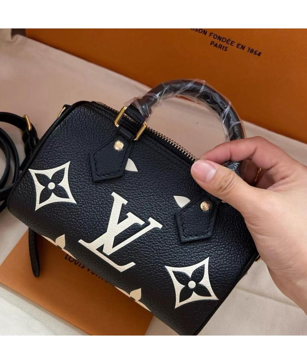 LOUIS VUITTON Черная сумка через плечо, фото 3