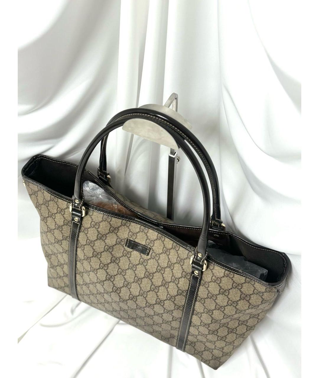 GUCCI Бежевая сумка тоут, фото 3
