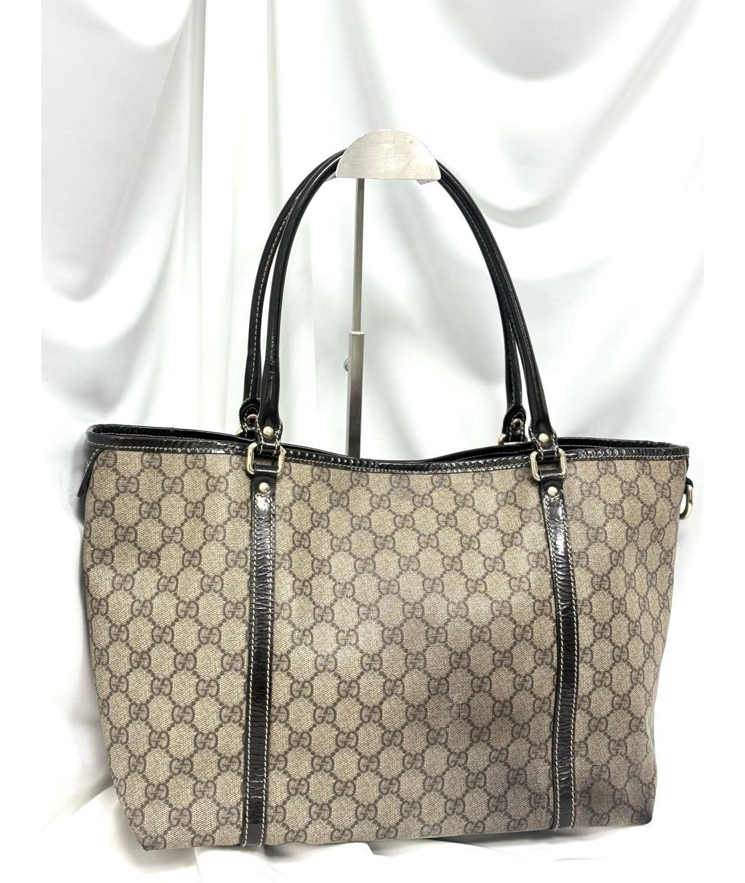 GUCCI Бежевая сумка тоут, фото 4